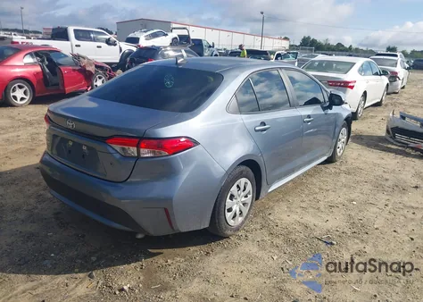 2022 Toyota Corolla L из США, поврежденный, VIN 5YFDPMAE0NP323055